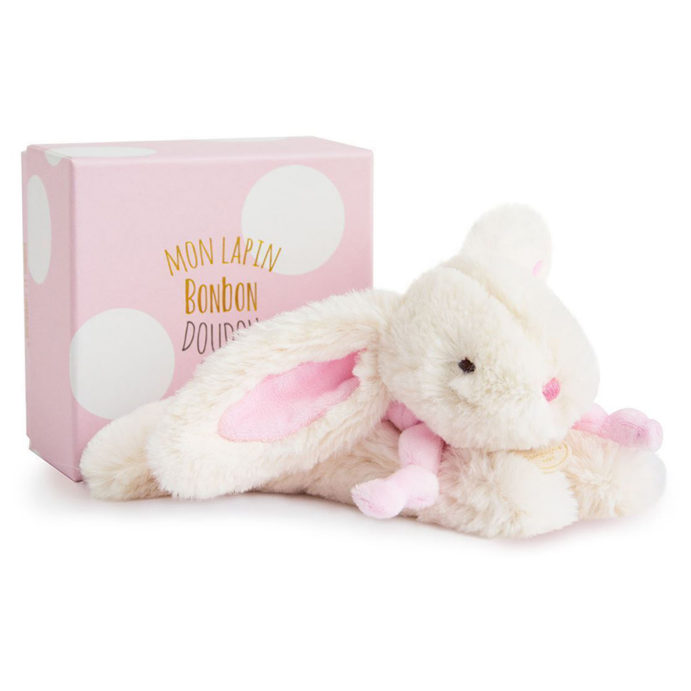 1239 DouDou et Compagnie Lapin Bonbon Zajíček růžový PM 20cm