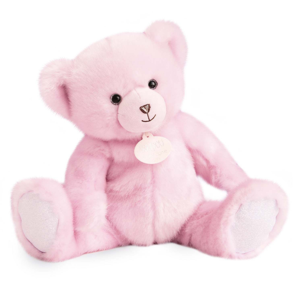 DC3586 DouDou et Compagnie LP Medvěd růžový 37cm