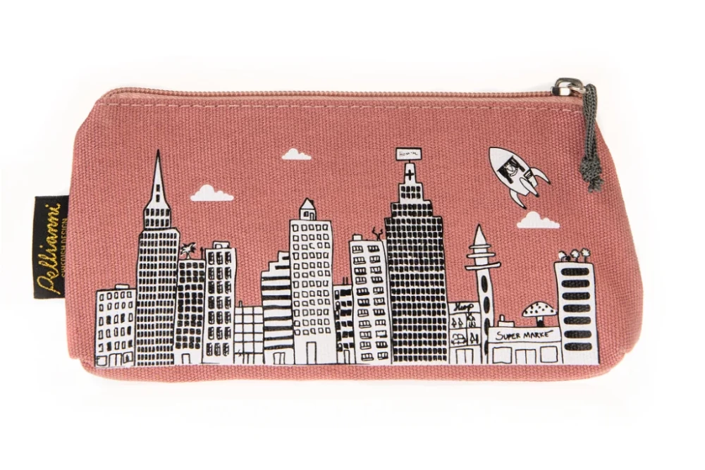 PA09028 Pellianni Penál City Pink