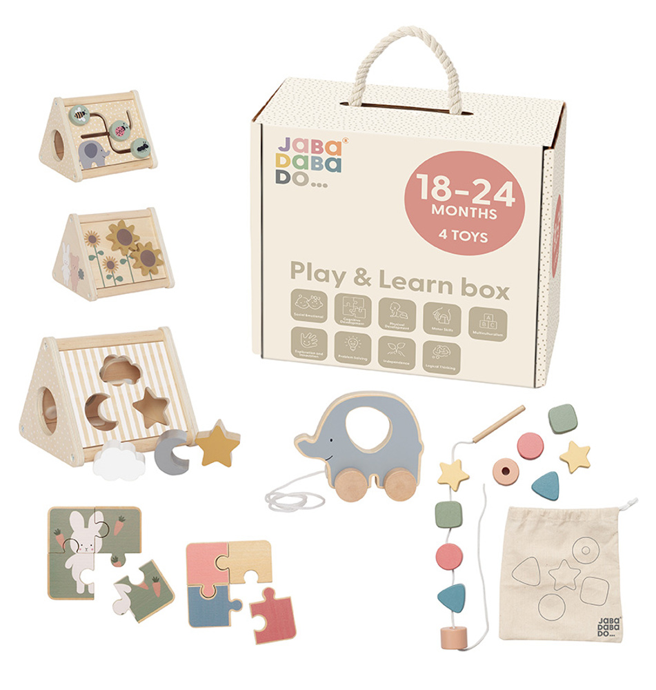 T293 Jabadabado Play and Learn box 18-24m