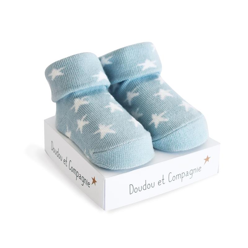 DC3703 DouDou et Compagnie ponožky pro miminko modré mix
