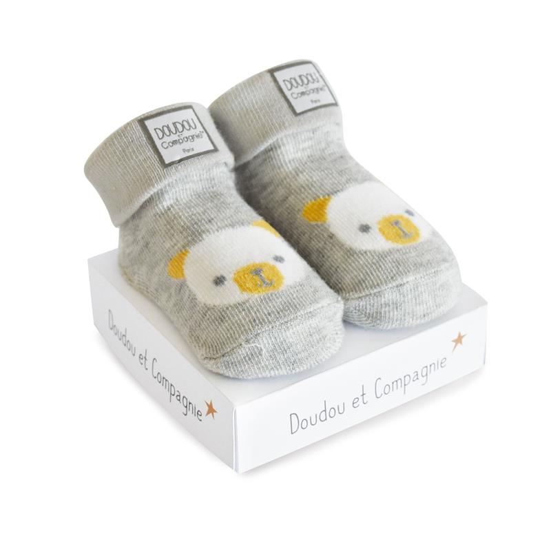 DC3704 DouDou et Compagnie ponožky pro miminko šedé mix