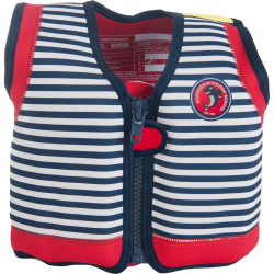 306-05 Konfidence Jacket Vesta na učenie plávania Hamptons Blue Stripe 4-5r