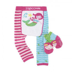 122-014-010 Zoocchini Set  legínky a ponožky morská víla  12 - 18 m